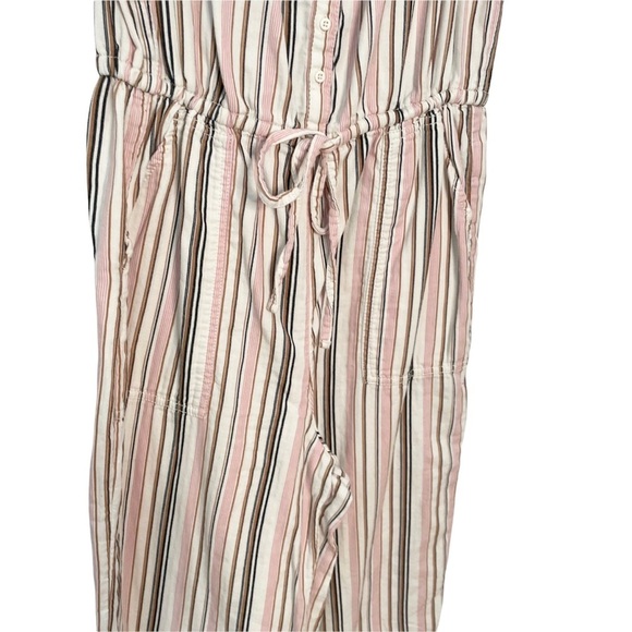 Old Navy | Tie-Waist Striped Sleeveless Jumpsuit - Picture 6 of 9